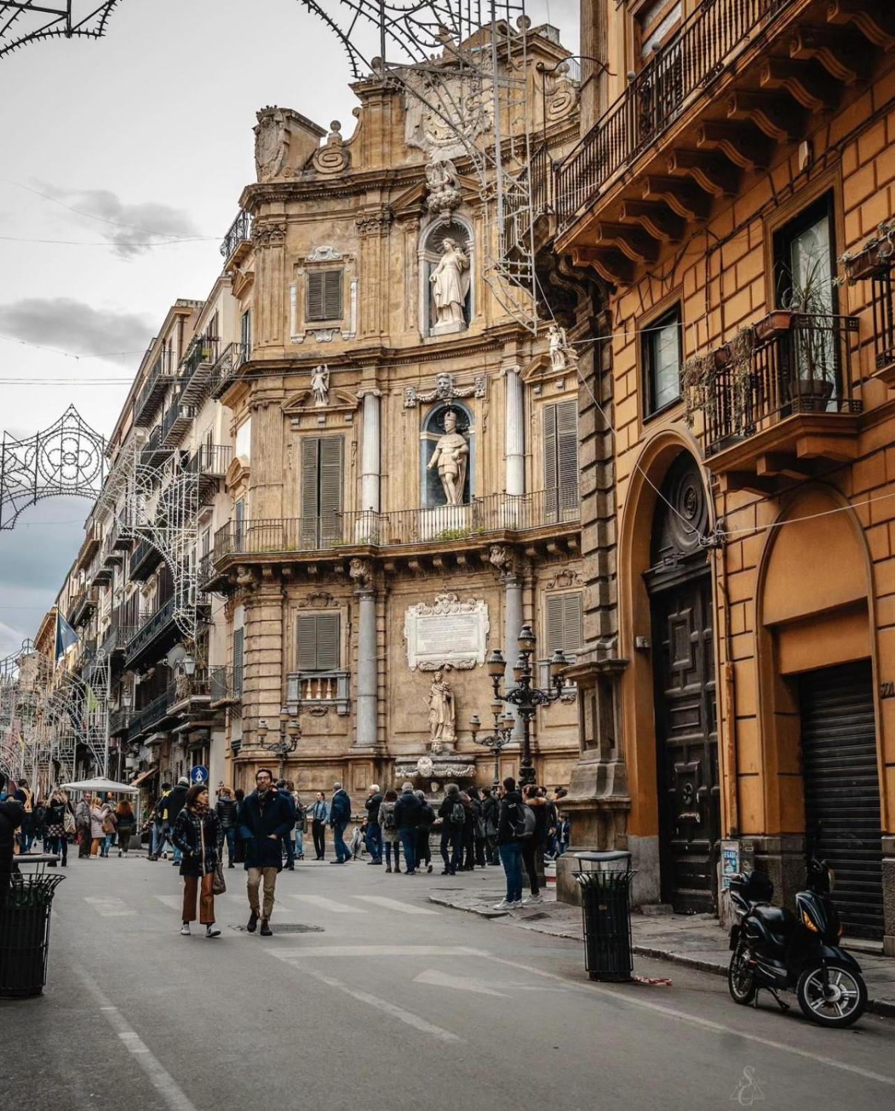 Apartamento Apartament La Lumaca Kalsa Palermo Exterior foto